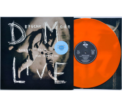 DEPECHE MODE Songs of Faith and Devotion Live LP