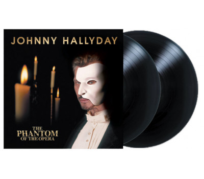 JOHNNY HALLYDAY Phantom Of The Opera Live in Paris 2xLP set 