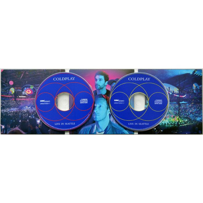 COLDPLAY Live in Seattle 2021 2CD set