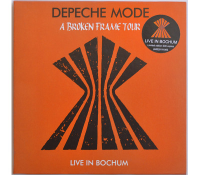 DEPECHE MODE A Broken Frame Tour: Live in Bochum, Germany 1982 CD in cardboard box