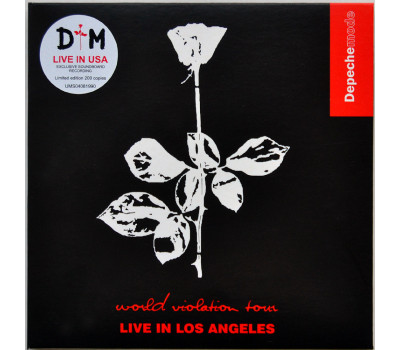 DEPECHE MODE World Violation Tour: Live in Los Angeles 1990 2CD set in digipak