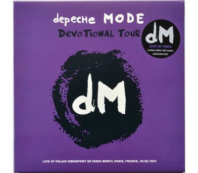 DEPECHE MODE Devotional Tour: Live in Paris 1993 2CD set