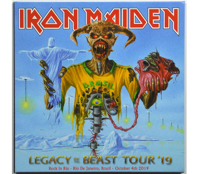 Iron Maiden LEGACY OF THE BEAST TOUR ROCK IN RIO 2019 Live 2CD set in digisleeve 