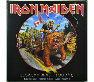 Iron Maiden LEGACY OF THE BEAST TOUR TORONTO 2019 Live 2CD set in digisleeve 
