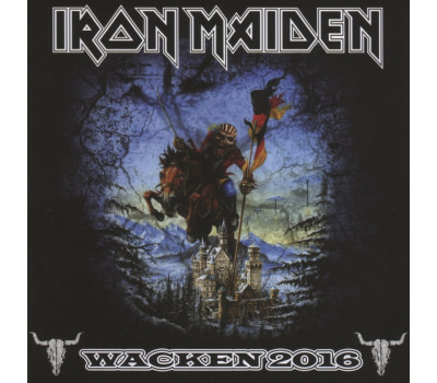 Iron Maiden Wacken Festival 2016 soundboard 2CD set in jewel case