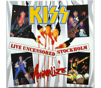 KISS Uncensored Stockholm 1984 Live in Sweden ANIMALIZE TOUR 2CD set