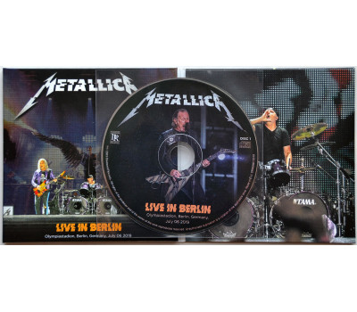 METALLICA Live in Berlin 2019 Worldwired Tour 2CD set