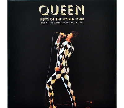 QUEEN Live In Houston TX 1977 News Of The World Tour AUDIO REMASTERED 2019 soundboard 2CD set in digipak
