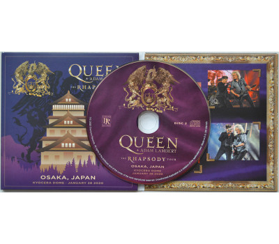QUEEN & Adam Lambert The Rhapsody Tour 2020: Live in Osaka 2CD set