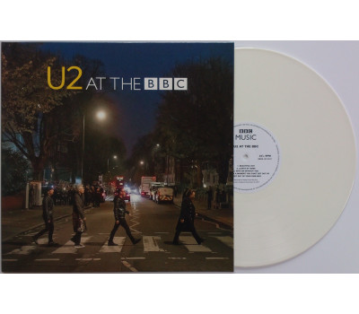 U2 at the BBC LP white vinyl record